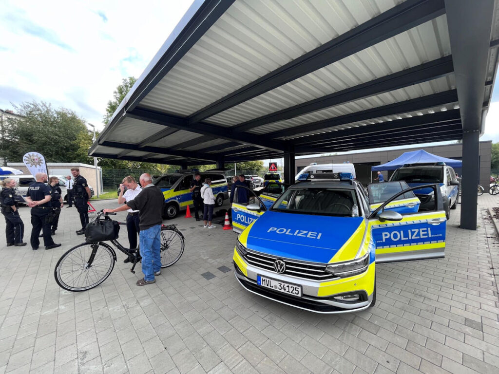 Blaulichttag der Polizei Stralsund am 26.09.2024